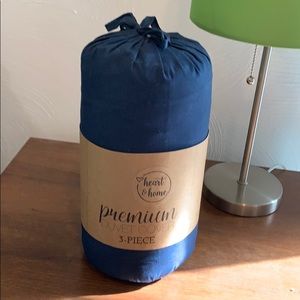 Heart & Home Premium 3 Piece Duvet Cover King NWT